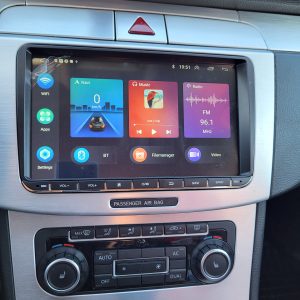 Navigatie 2gbRAM, 64gb memorie, Android Auto Carplay, Android, GPS, Dedicata VW Passat B6, B7, Golf 5, 6, Jetta, Polo, Touran, WiFi, 2 x USB, Bluetooth, Quad-Core A7 4 x 1.3GHz, 4 x 45W