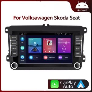 Navigatie Android Auto Carplay, Ecran 7inchi, Android 11, 2 GB RAM 64ROM, Procesor 4 core, pentru VW Passat CC, B7, B6, Golf 5, 6, Touran, Skoda, Octavia, Seat, Wi-Fi, Usb, Canbus Extern